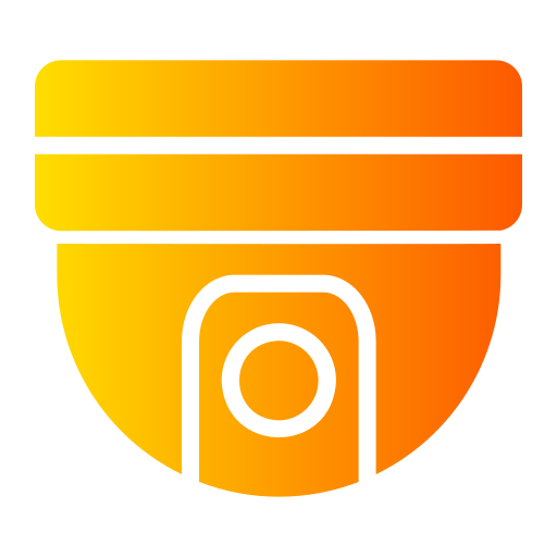 cctv камера Generic Flat Gradient иконка