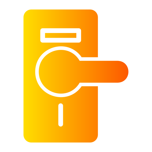 deurknop Generic Flat Gradient icoon