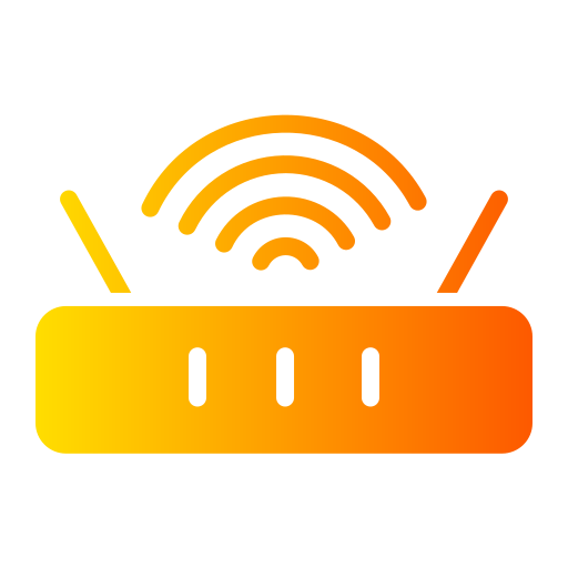 router wifi Generic Flat Gradient ikona