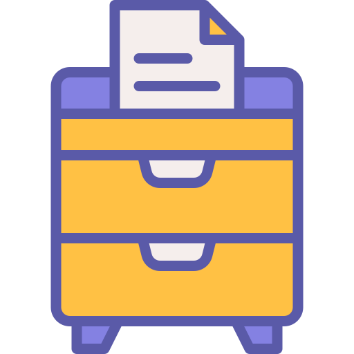 File cabinet Generic Outline Color icon