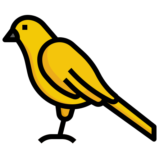 Canary Generic Outline Color icon
