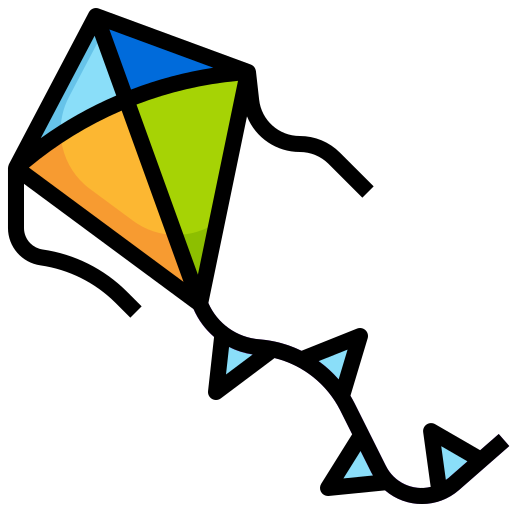 cerf-volant Generic Outline Color Icône