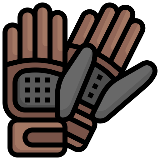 beschermende handschoenen Generic Outline Color icoon