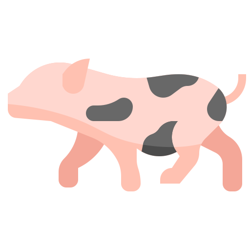 свинья Generic Flat иконка