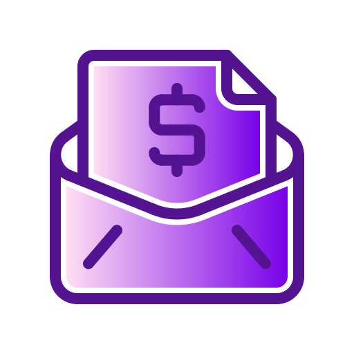 Invoice Generic Lineal Color Gradient icon