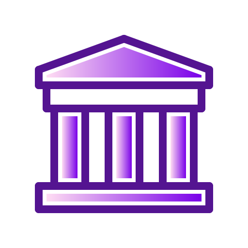 Bank Generic Lineal Color Gradient icon