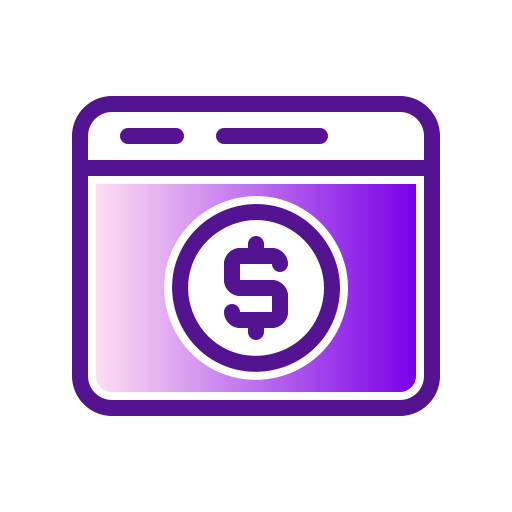 Web payment Generic Lineal Color Gradient icon
