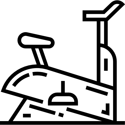 エアロバイク Detailed Straight Lineal icon