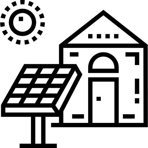 태양열 Detailed Straight Lineal icon