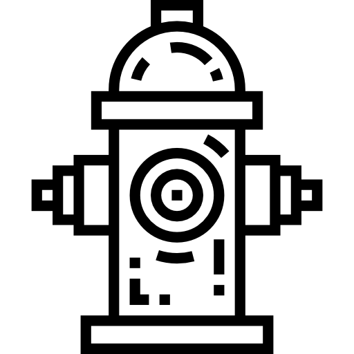 boca de aguas Detailed Straight Lineal icono