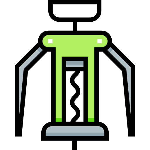 sacacorchos Detailed Straight Lineal color icono