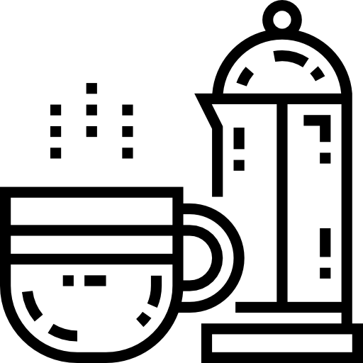 kawa Detailed Straight Lineal ikona