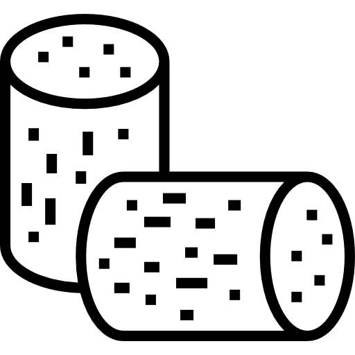 korek Detailed Straight Lineal ikona