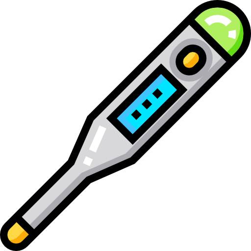 Thermometer Detailed Straight Lineal color icon