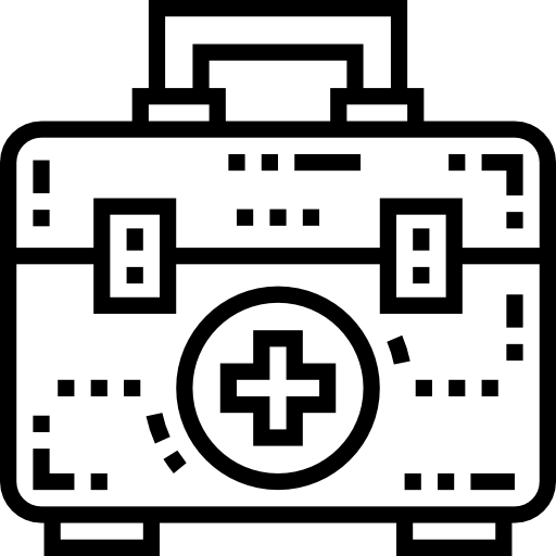 apteczka Detailed Straight Lineal ikona