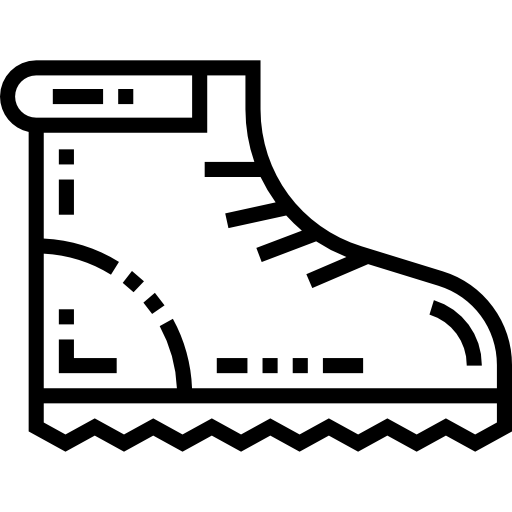 botas Detailed Straight Lineal icono