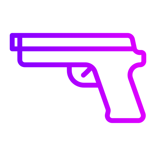 Gun Generic Gradient icon