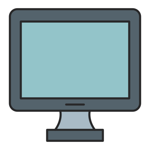 lcd Generic Outline Color icon