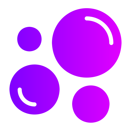bubbels Generic Flat Gradient icoon