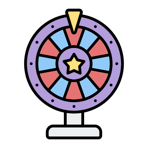 Wheel of fortune Generic Outline Color icon