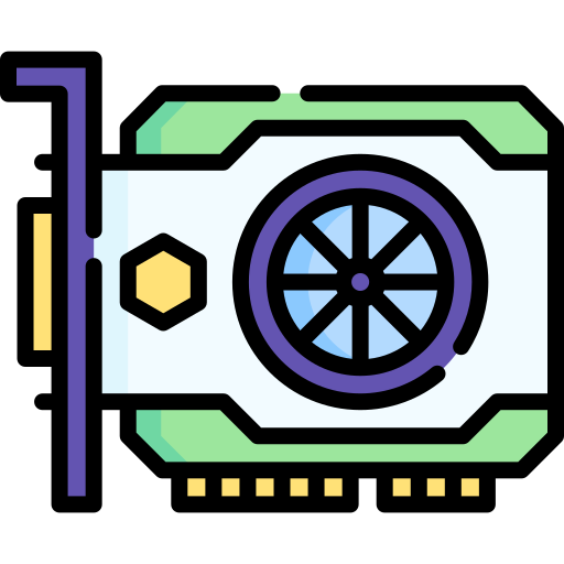 Video card Special Lineal color icon