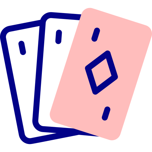 Poker Detailed Mixed Lineal color icon