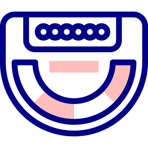 바카라 Detailed Mixed Lineal color icon