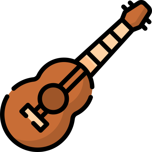 gitara Special Lineal color ikona