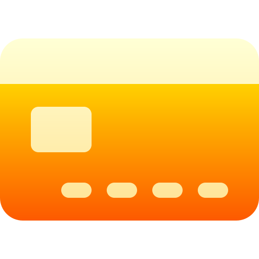 kreditkarte Basic Gradient Gradient icon