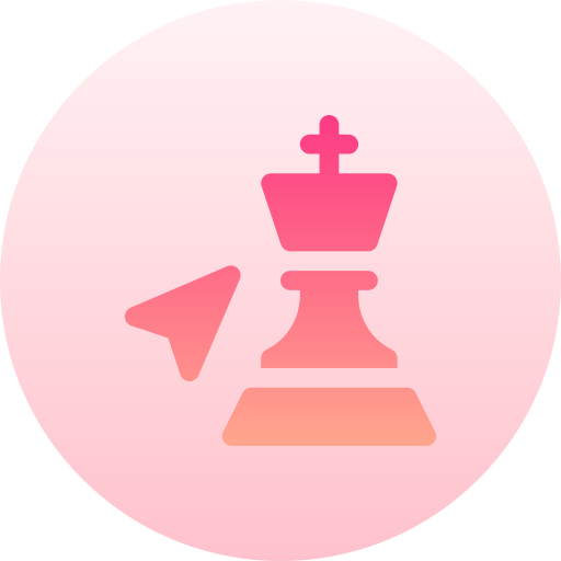 Chess Basic Gradient Circular icon