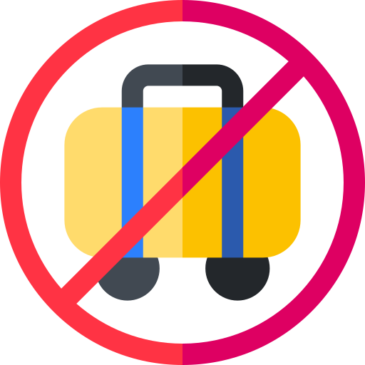 No vacations Basic Rounded Flat icon