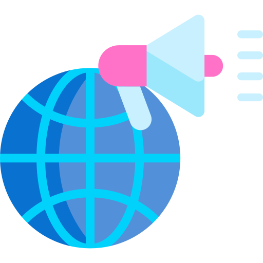 Global marketing Special Flat icon
