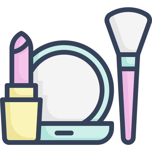 maquillaje Generic Outline Color icono