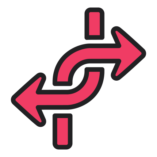 Junction Generic Outline Color icon