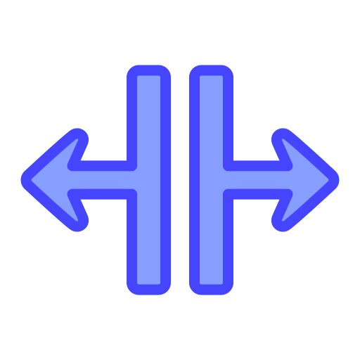 Expand Generic Blue icon