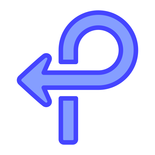 ループ Generic Blue icon