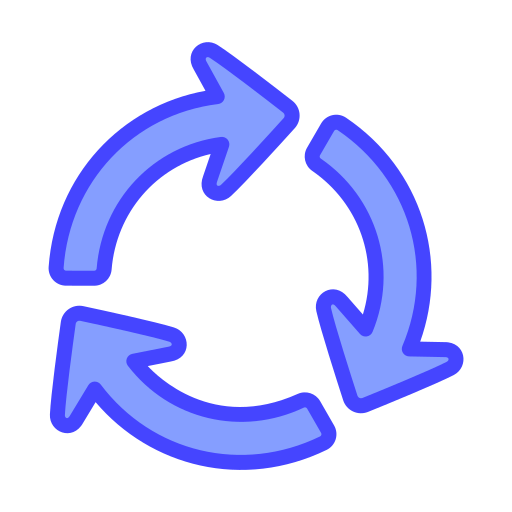 reciclar Generic Blue icono