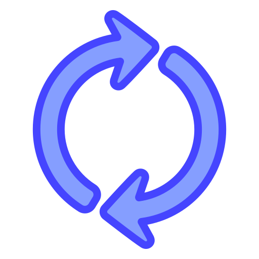 반복하다 Generic Blue icon