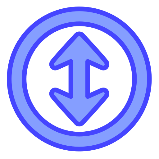 scrollen Generic Blue icon