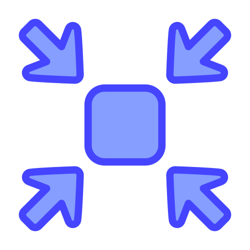 수렴 Generic Blue icon