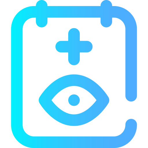 optometrista Super Basic Omission Gradient icono