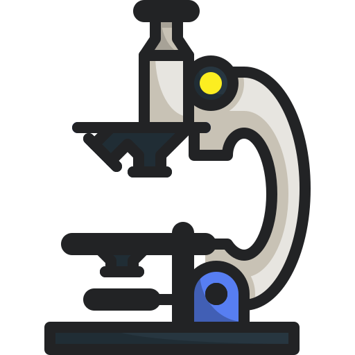 mikroskop Justicon Lineal Color icon