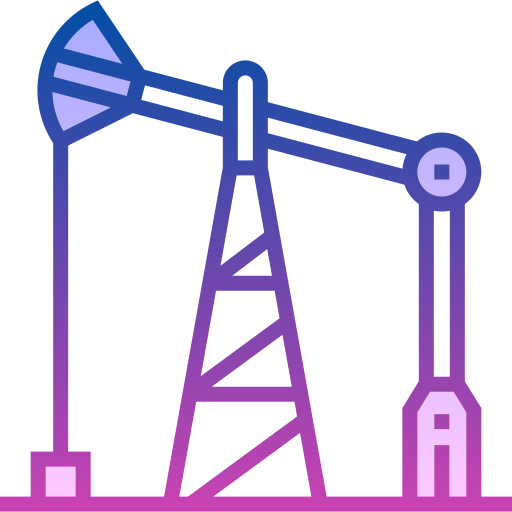 Oil pump Detailed bright Gradient icon