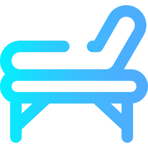 silla Super Basic Omission Gradient icono