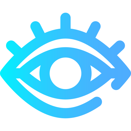 ojo Super Basic Omission Gradient icono