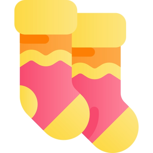 Socks Kawaii Star Gradient icon