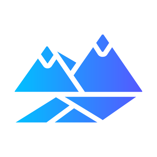 Гора Generic Flat Gradient иконка