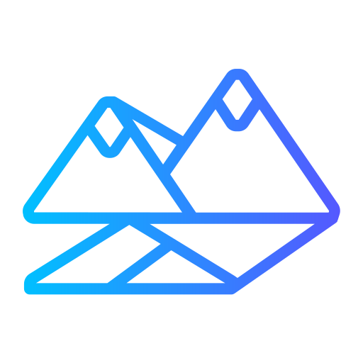 山 Generic Gradient icon