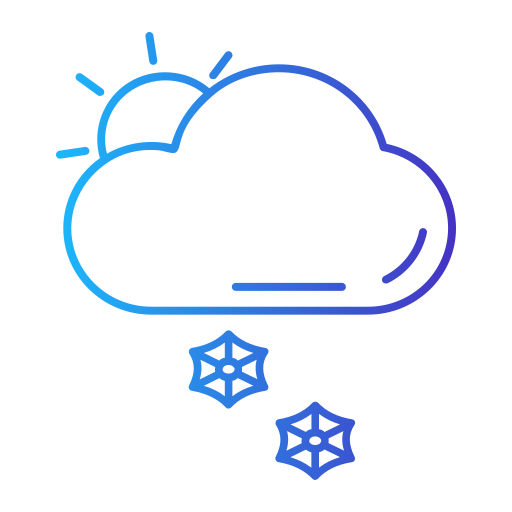 Snowfall Generic Gradient icon