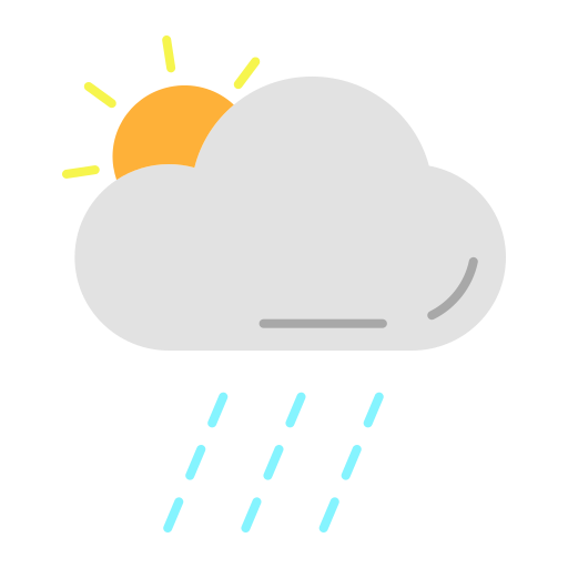 lluvia Generic Flat icono